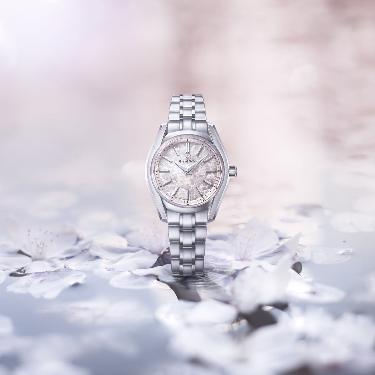 Grand Seiko Quartz 62GS Cherry Blossoms Hana-Ikada 32 SBGX363
