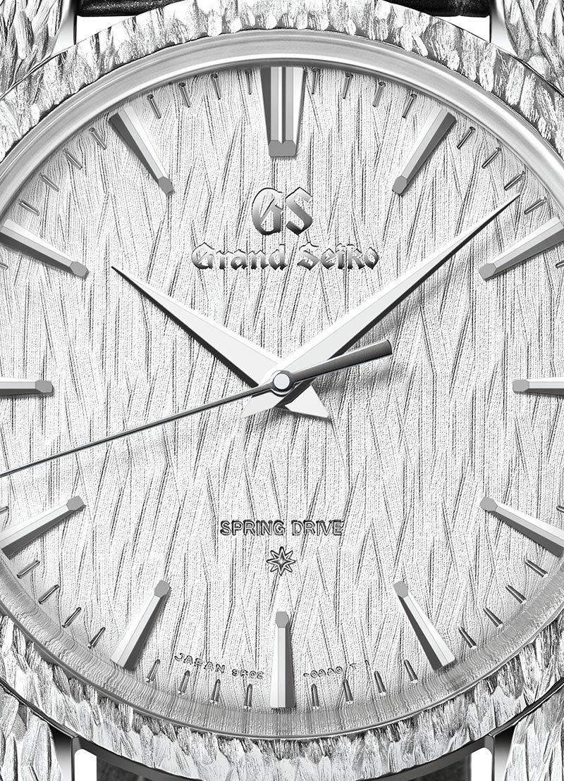 Grand Seiko Spring Drive Engraved SBGZ009 Platinum Limited Watch