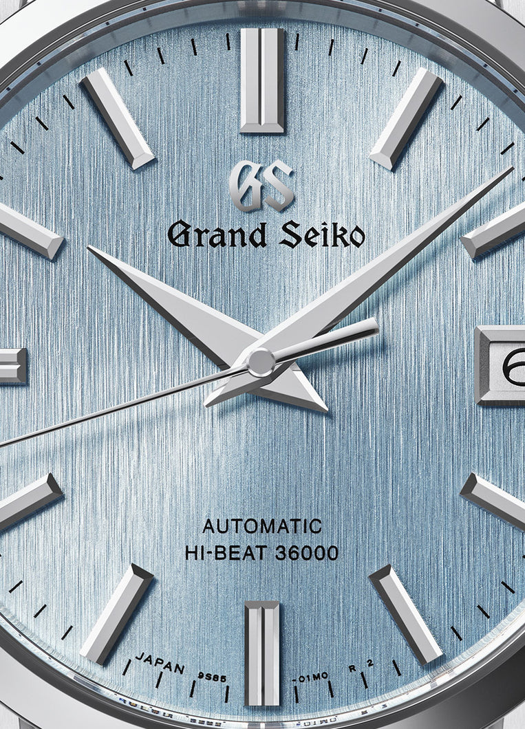 Grand Seiko SBGH349 blue-dial watch