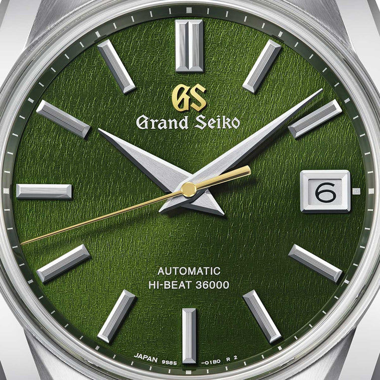 Grand Seiko SBGH351 Ever Brilliant Steel 62GS green-dial watch 