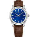 Grand Seiko Blue dial watch on leather