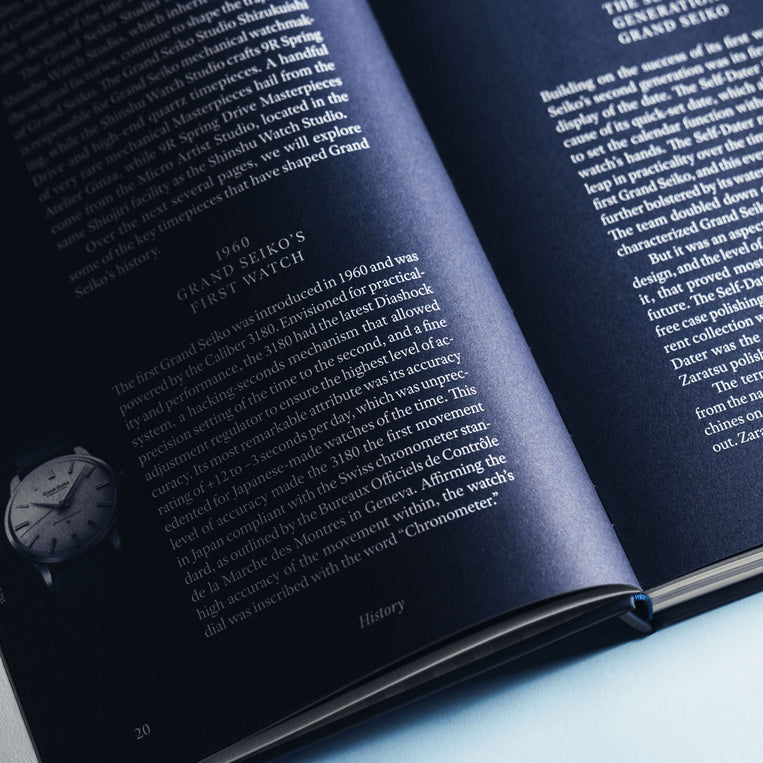 Grand Seiko book 