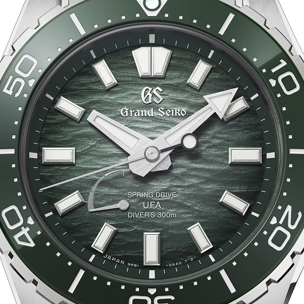 Grand Seiko Spring Drive GMT Black Sapphire SBGE277 Sport Watch