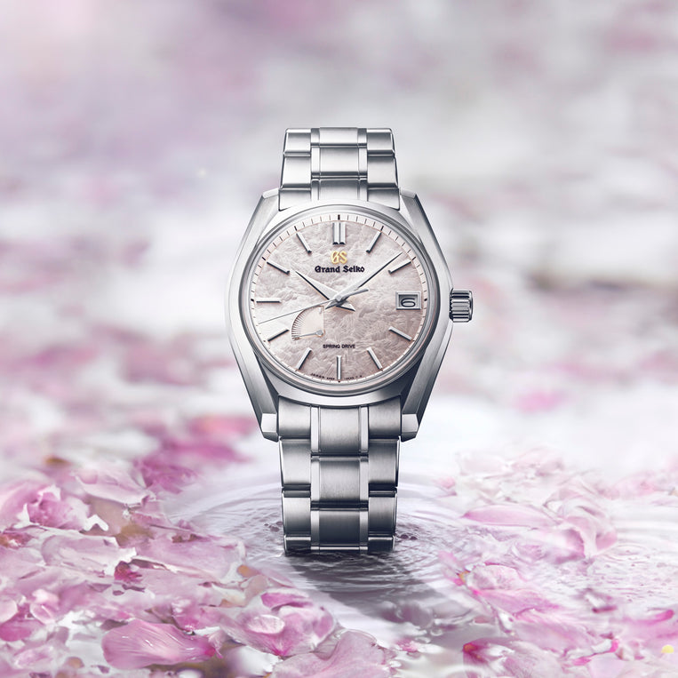 Grand Seiko Spring Drive Shunbun Spring Pink SBGA413 Watch – Grand