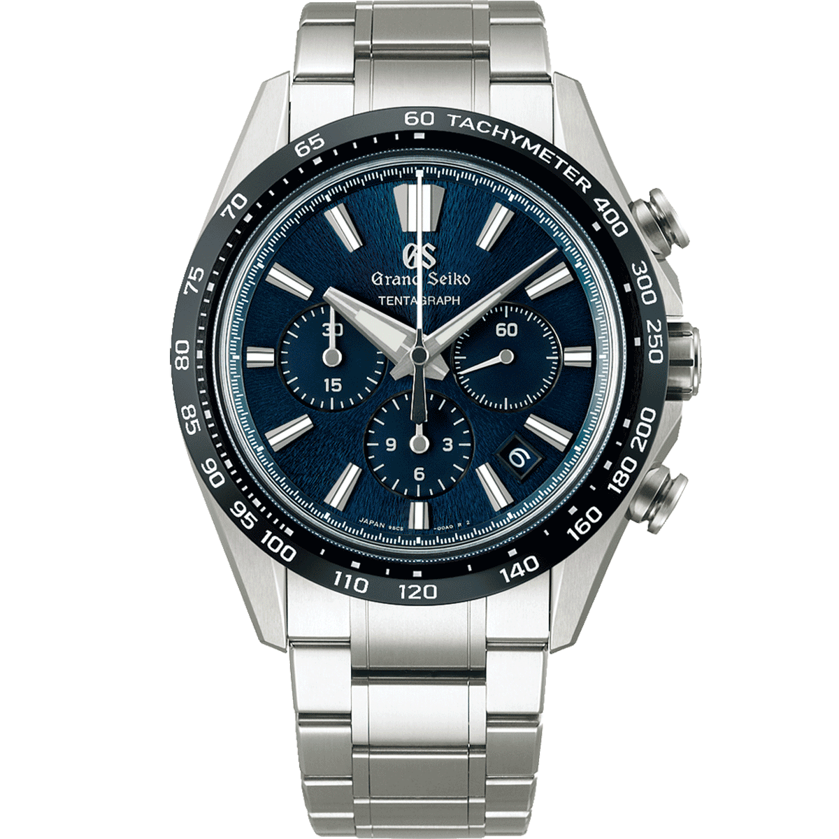 Grand Seiko SLGC001 blue dial chronograph watch