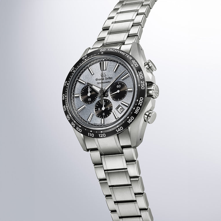 Grand Seiko SLGC007 tentagraph panda-dial watch