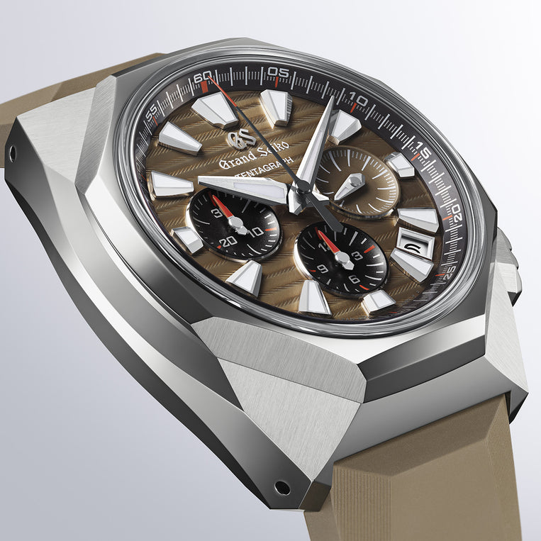 Grand Seiko SLGC009 Tokyo Lion Tentagraph watch case and dial
