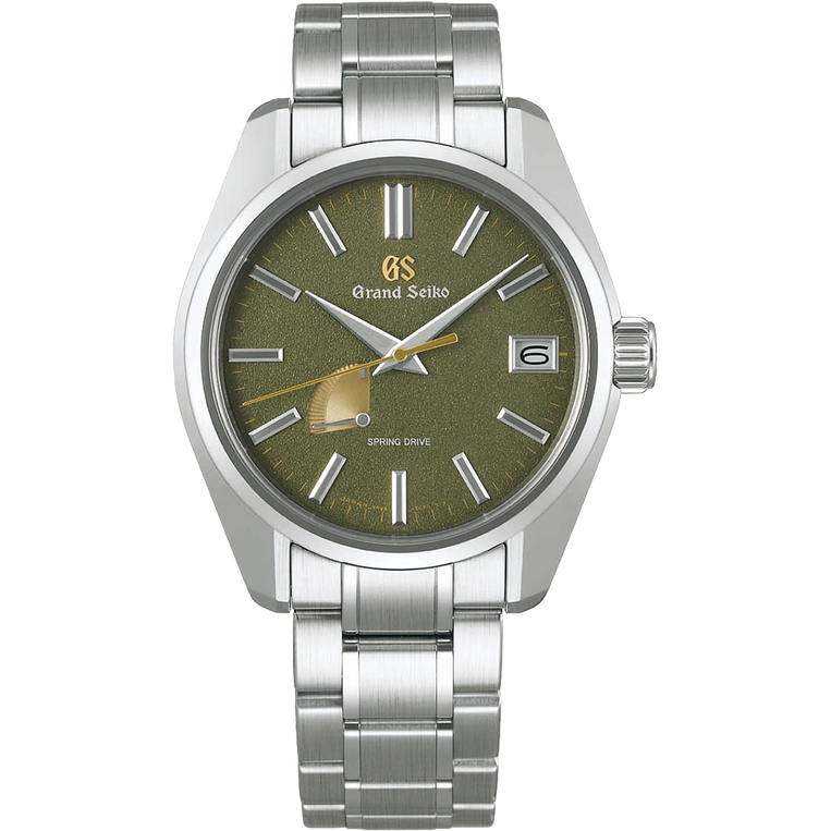 Grand Seiko SBGA491 green dial 44GS watch