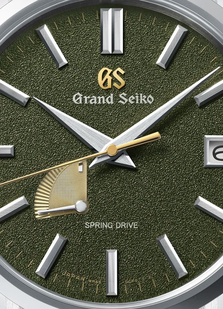 Grand Seiko SBGA491 green dial watch