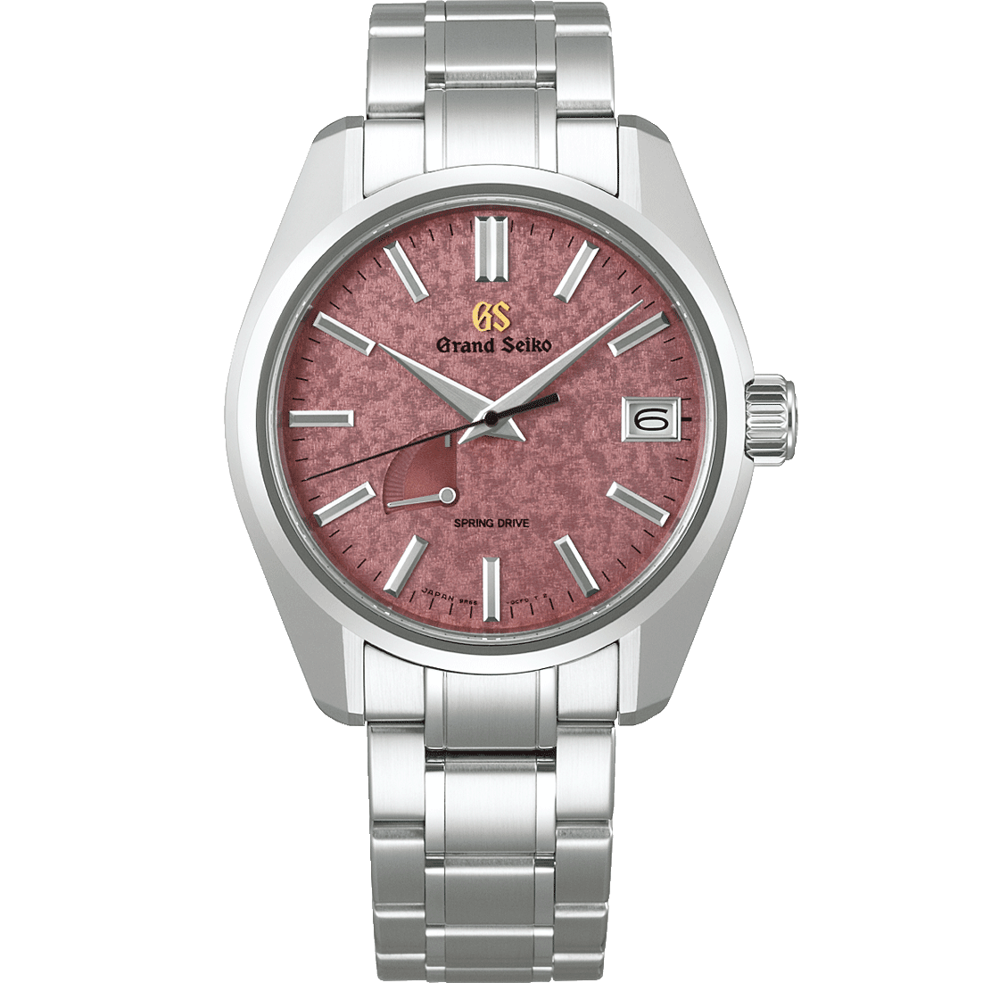 Grand Seiko SBGA509 pink dial 44GS watch