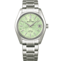 Grand Seiko 62GS in high-intensity-titanium green dial sakura wakaba watch