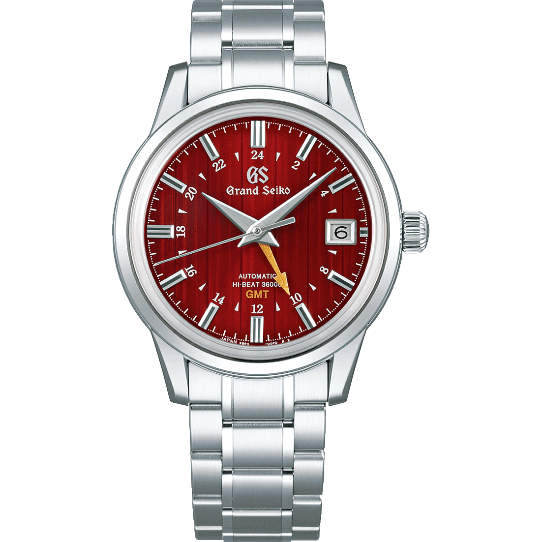 Grand Seiko SBGJ273 red dial watch.