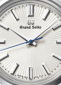 Grand Seiko SBGW297 white dial stainless steel watch