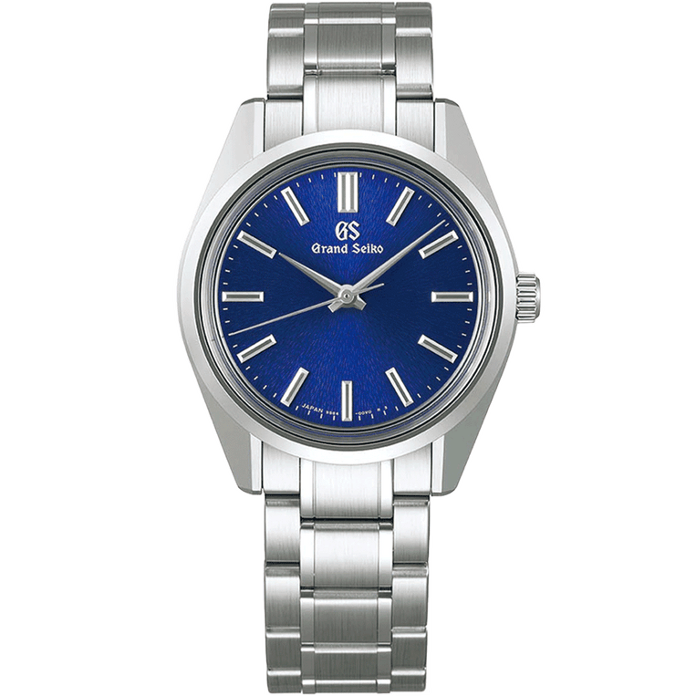 Grand Seiko SBGW309 blue dial watch