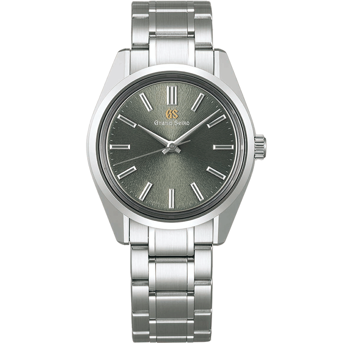Grand Seiko SBGW311 green dial watch. 