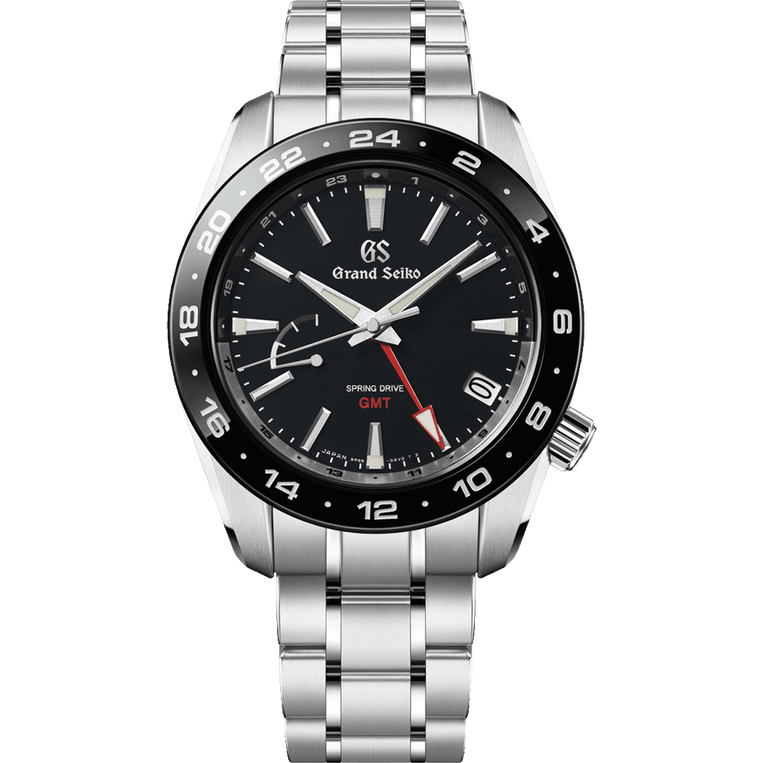 Grand Seiko Spring Drive GMT Black Ceramic SBGE253 Sport Watch Grand Seiko Spring Drive GMT Black Ceramic SBGE253 Sport Watch