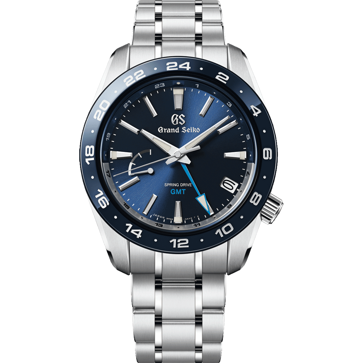 Grand Seiko Spring Drive GMT Blue Ceramic SBGE255 Sport Watch Grand Seiko Spring Drive GMT Blue Ceramic SBGE255 Sport Watch