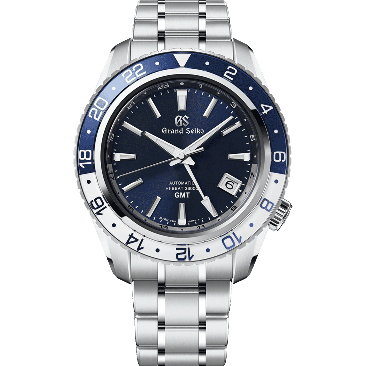 Grand Seiko Hi-Beat 36000 GMT Blue SBGJ237 Sport Watch – Grand Grand Seiko Hi-Beat 36000 GMT Blue SBGJ237 Sport Watch – Grand