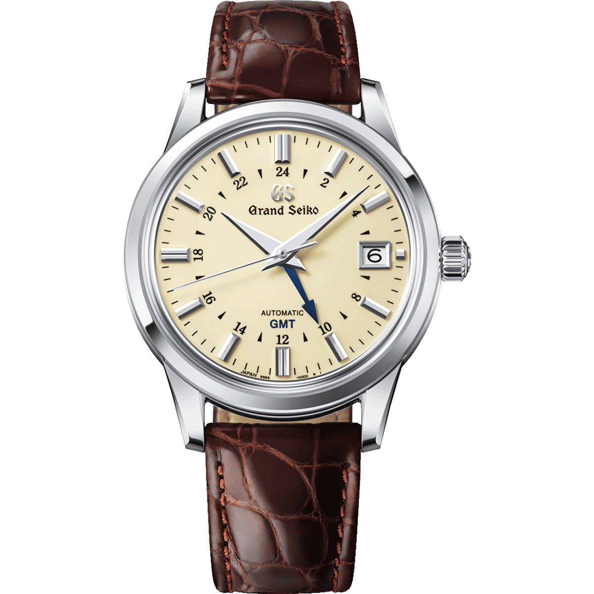 Grand Seiko Automatic GMT SBGM221 Strap Watch – Grand Seiko Grand Seiko Automatic GMT SBGM221 Strap Watch – Grand Seiko