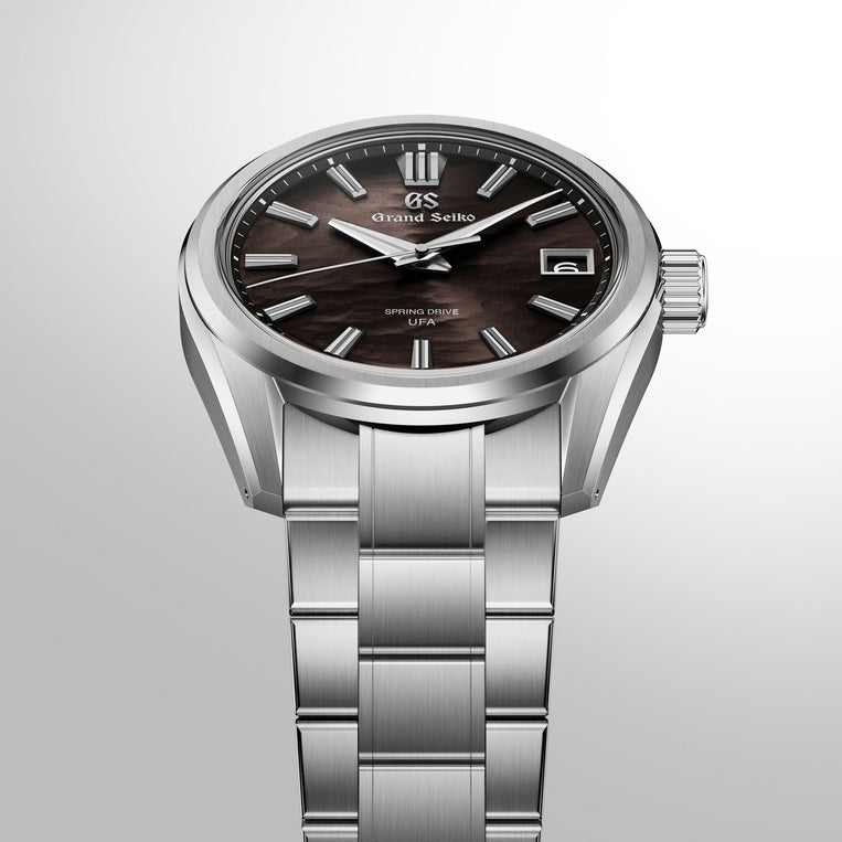 Grand Seiko Spring Drive UFA Lake Suwa Black dial titanium SLGB007  