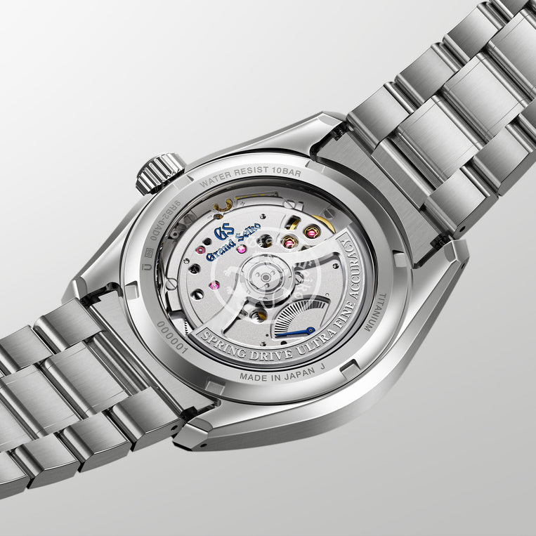 Grand Seiko Lake Suwa Black dial titanium SLGB007 movement 9RB2 Spring Drive UFA
