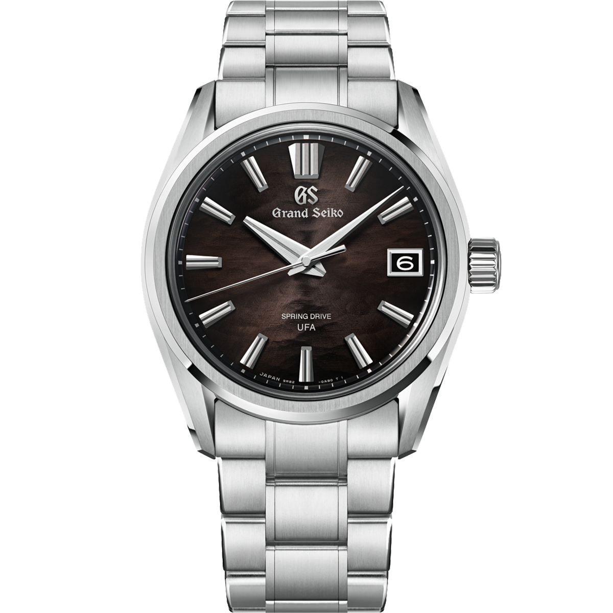 Grand Seiko Spring Drive UFA Lake Suwa Titanium Black dial watch SLGB007