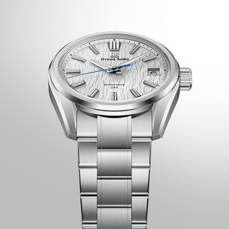 Grand Seiko Spring Drive UFA White Birch SLGB009 watch dial