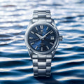 Grand Seiko Spring Drive UFA Lake Suwa 40mm Ever-Brilliant Steel watch SLGB013