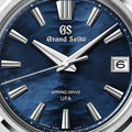 Grand Seiko Spring Drive UFA Lake Suwa 37mm Ever Brilliant Steel watch SLGB015 dial