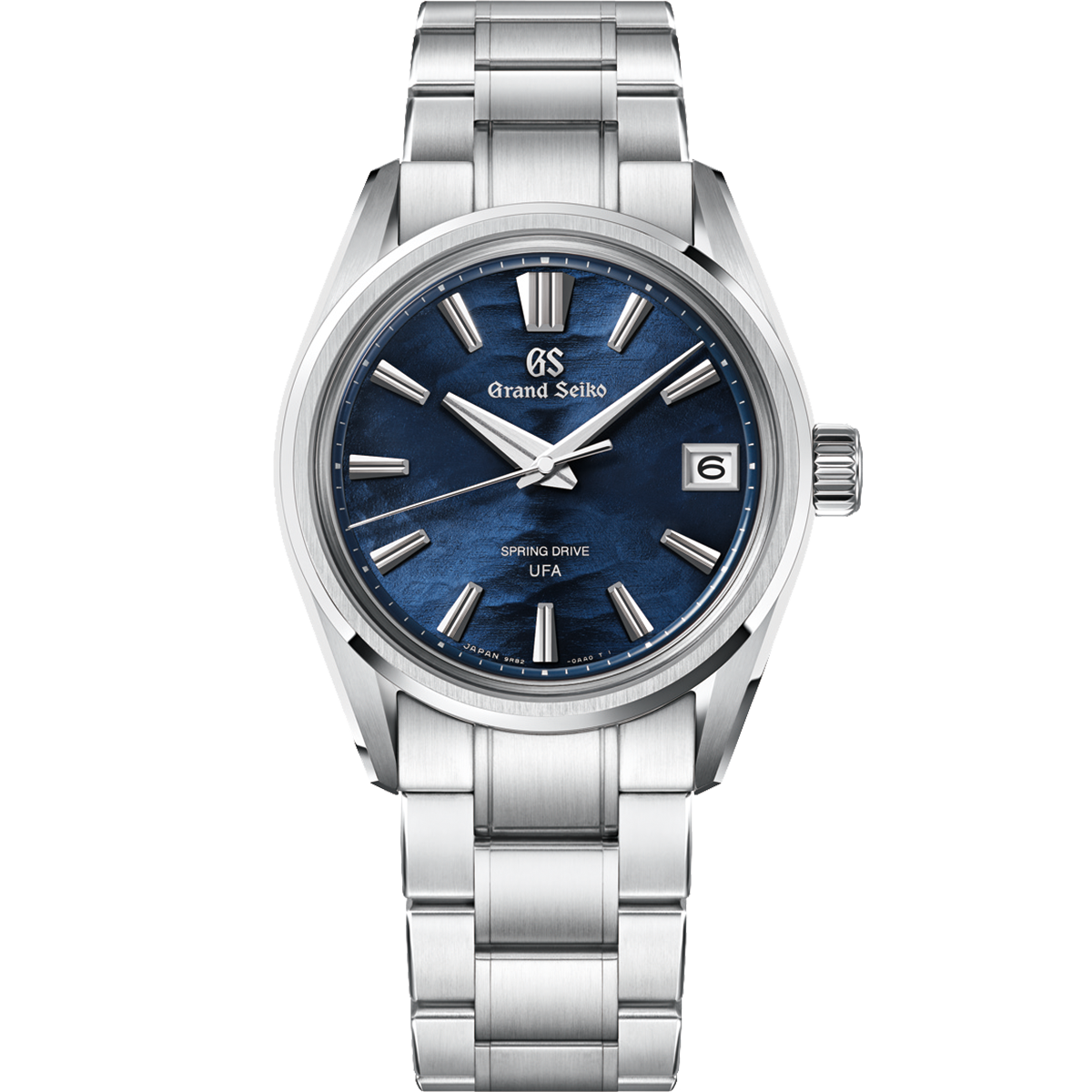 Grand Seiko Spring Drive UFA Lake Suwa 37mm Ever Brilliant Steel watch SLGB015
