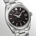 Grand Seiko Hi-Beat 80 Hours Night Birch Titanium watch SLGH029 dial
