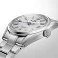 Grand Seiko Hi-Beat 36000 80 Hours White Birch Ever Brilliant Steel Watch SLGH031
