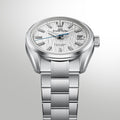 Grand Seiko Hi-Beat 36000 80 Hours White Birch Ever Brilliant Steel Watch SLGH031