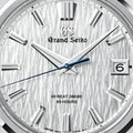 Grand Seiko Hi-Beat 36000 80 Hours White Birch Ever Brilliant Steel Watch SLGH031 dial