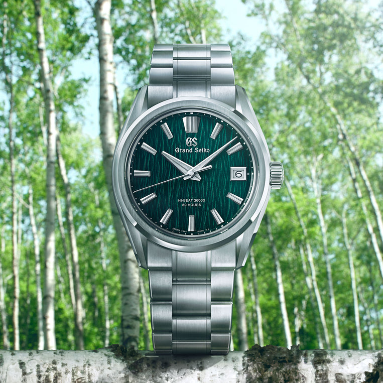 Grand Seiko Hi-Beat 36000 80 Hours Green Birch watch SLGH033