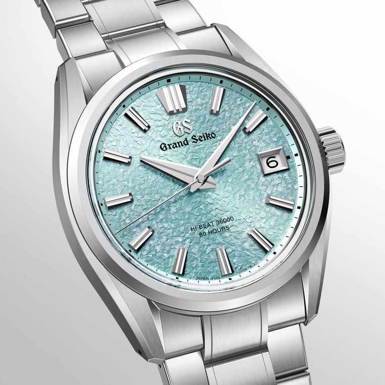 Grand Seiko Hi-Beat 36000 Genbi Valley Ever Brilliant Steel Watch SLGH035 dial