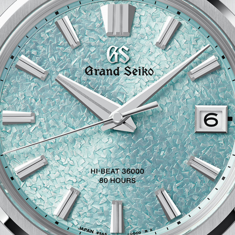 Grand Seiko Hi-Beat 36000 Genbi Valley Ever Brilliant Steel Watch SLGH035 dial