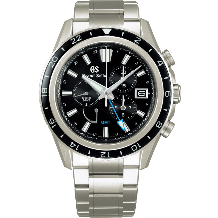 Grand seiko spring drive gmt chrono best sale