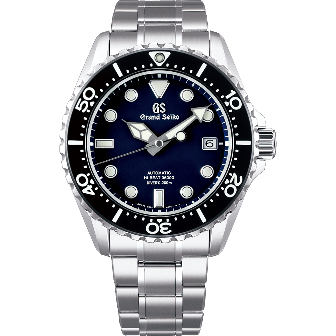 Grand Seiko Hi-Beat 36000 Blue Diver 200m SBGH289 Watch – Grand Seiko ...