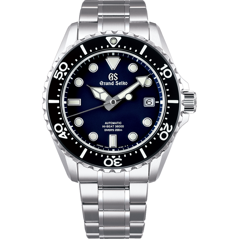 Grand Seiko Hi-Beat 36000 Blue Diver 200m SBGH289 Watch – Grand 