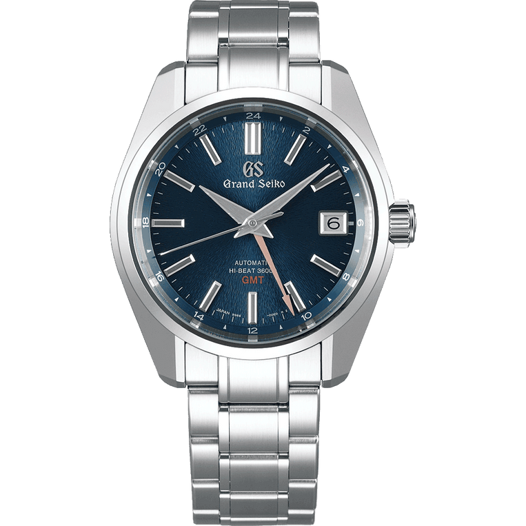Grand Seiko Hi-Beat 36000 GMT 44GS Blue Mt Iwate SBGJ235 Watch Grand Seiko Hi-Beat 36000 GMT 44GS Blue Mt Iwate SBGJ235 Watch