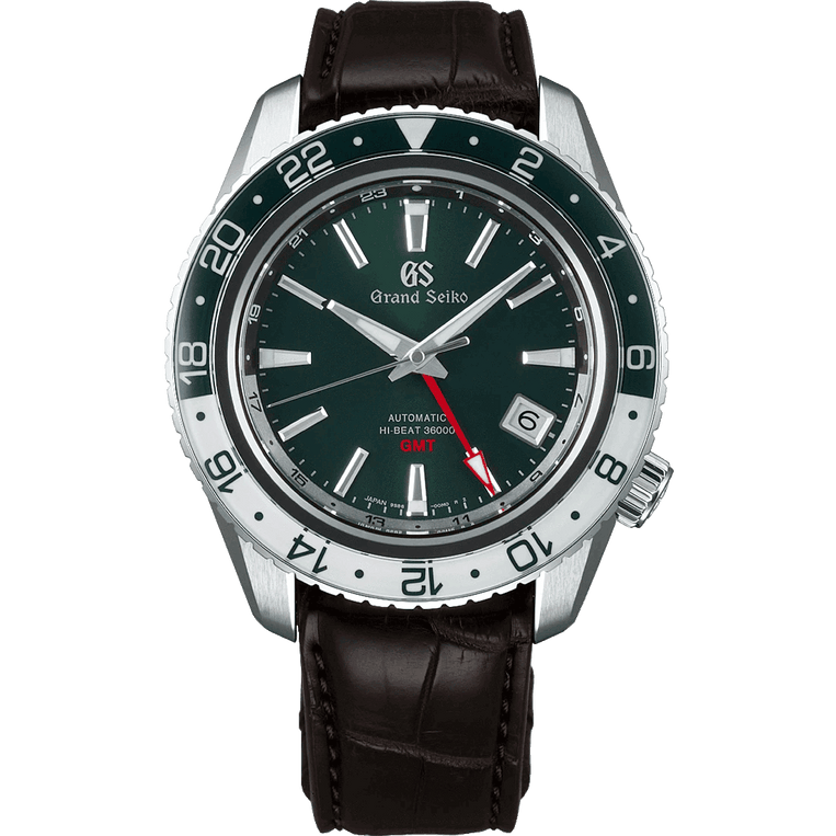 Grand Seiko Hi-Beat 36000 GMT Green SBGJ239 Sport Watch – Grand 
