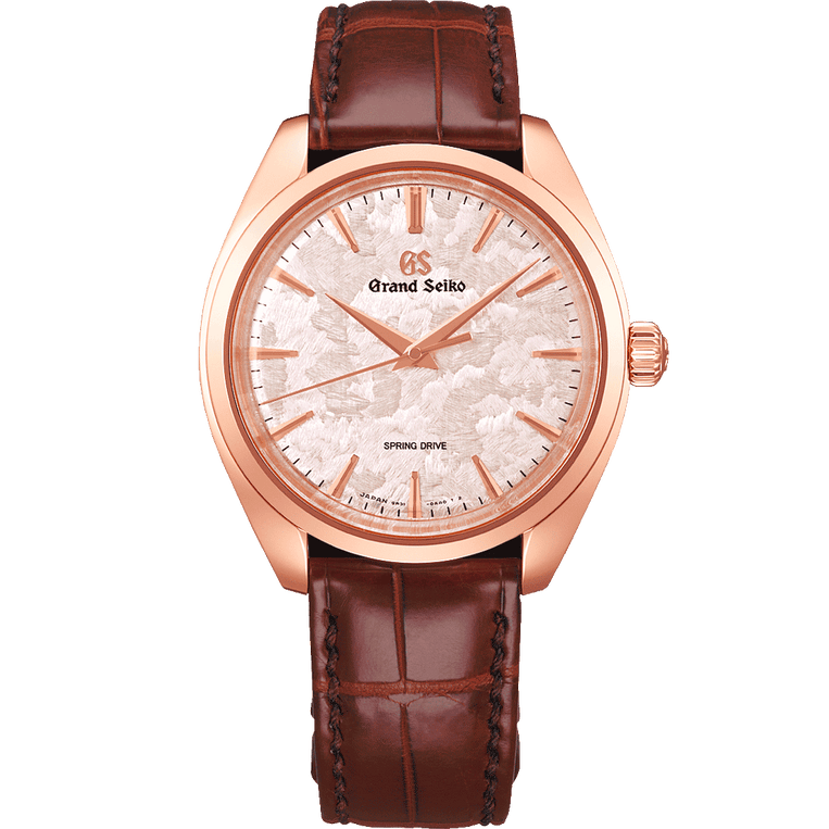Grand seiko rose gold best sale