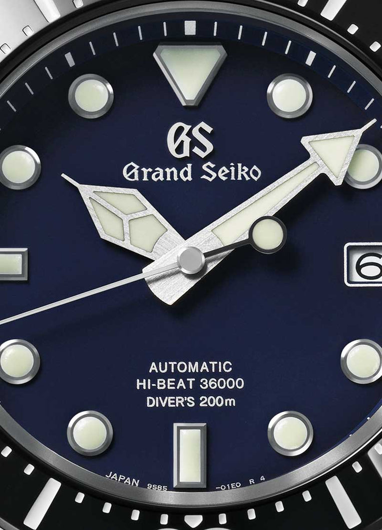 Grand Seiko Hi-Beat 36000 Blue Diver 200m SBGH289 Watch – Grand