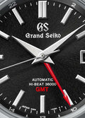Grand Seiko Hi Beat 36000 GMT Automatic Black Mt. Iwate Dial 9S86 SBGJ203