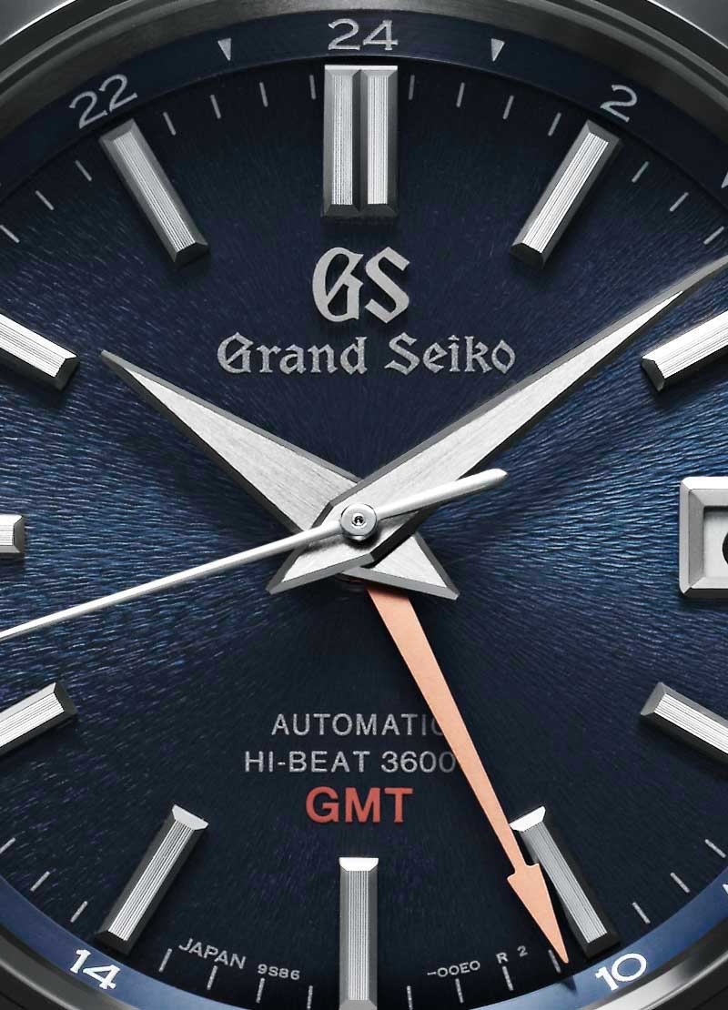 Grand Seiko Hi-Beat 36000 GMT 44GS Blue Mt Iwate SBGJ235 Watch