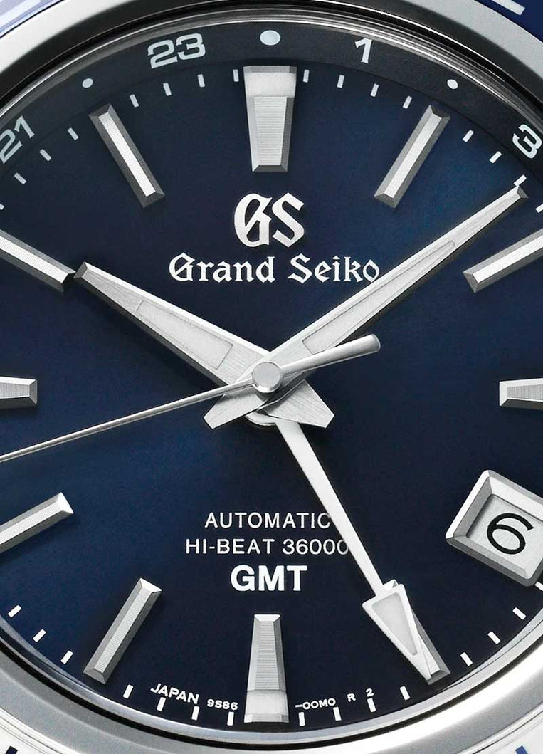 Grand Seiko Hi-Beat 36000 GMT Blue SBGJ237 Sport Watch – Grand 