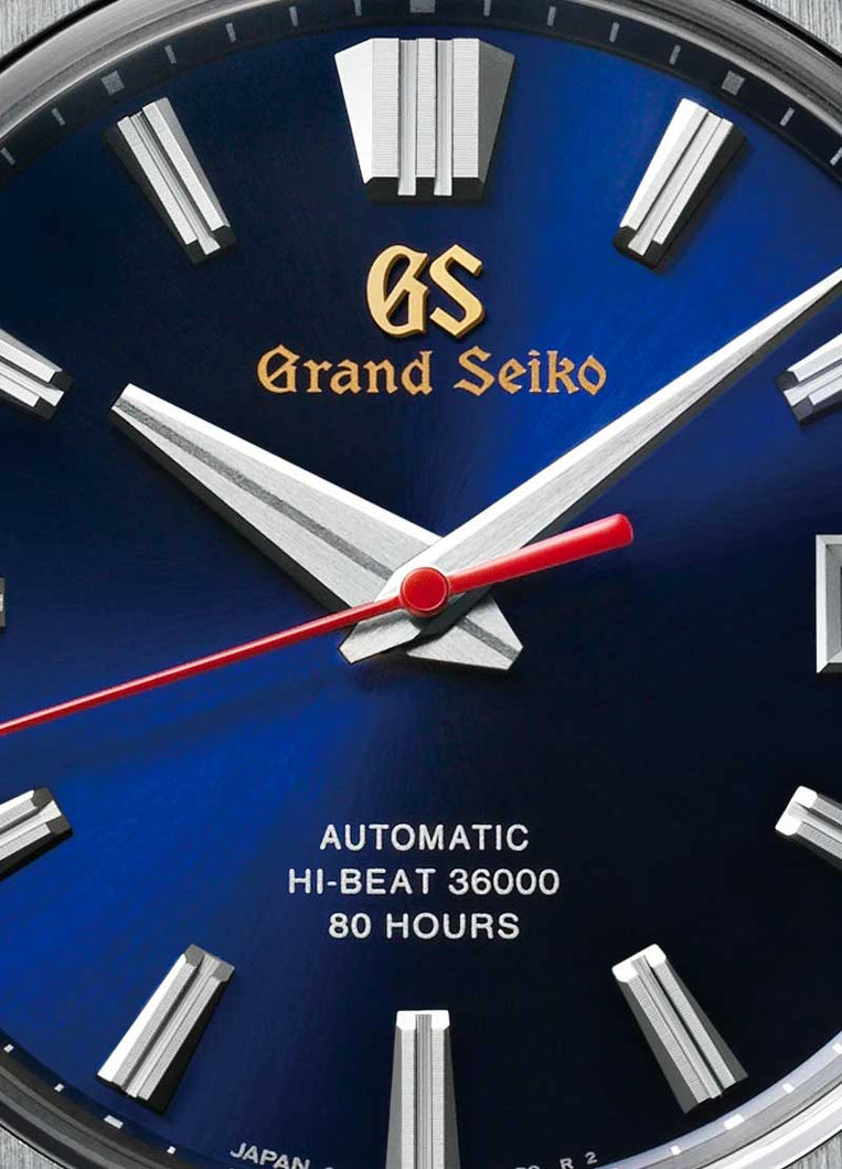 Grand Seiko Hi Beat 36000 80 Hours Blue Dial 60th Anniversary SLGH003