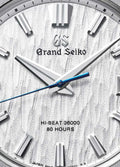 Grand Seiko Hi Beat 36000 80 Hours White Dial Stainless Steel 9SA5 SLGH005