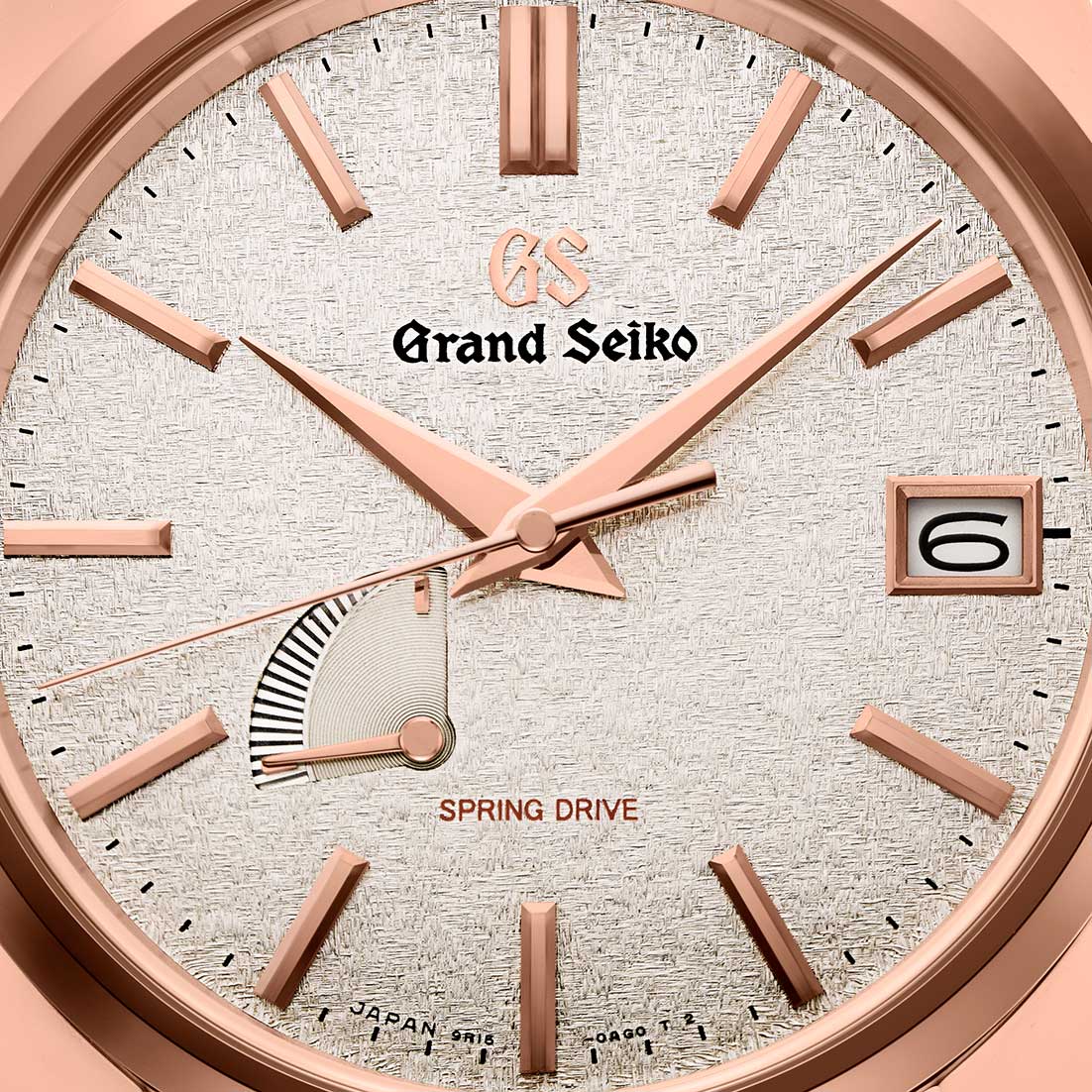 Grand Seiko Spring Drive Kirazuri Rose Gold SBGA384 Watch Grand